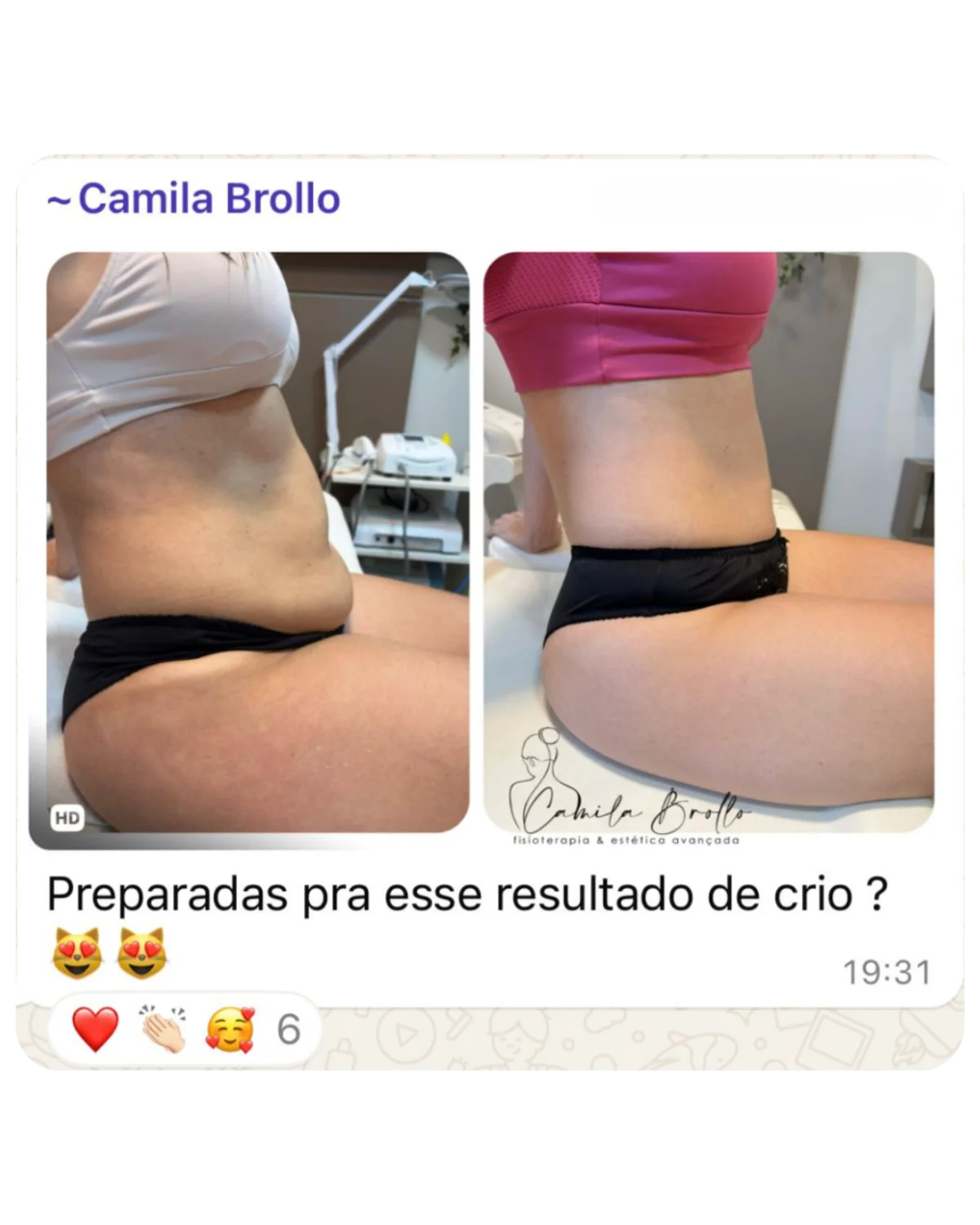 Depoimento aluna CRIO LIV PRO 10