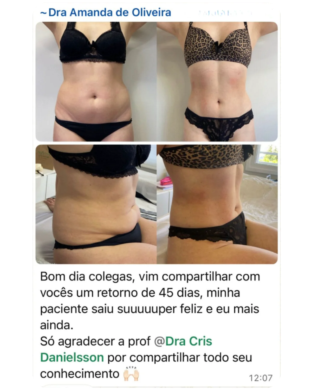 Depoimento aluna CRIO LIV PRO 6